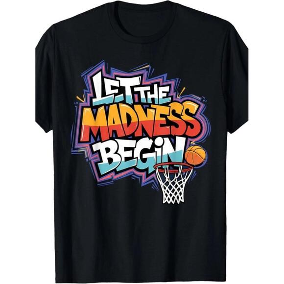 Other - Mad March Begin Basketball Graffiti Squad Tournament T-Shirt